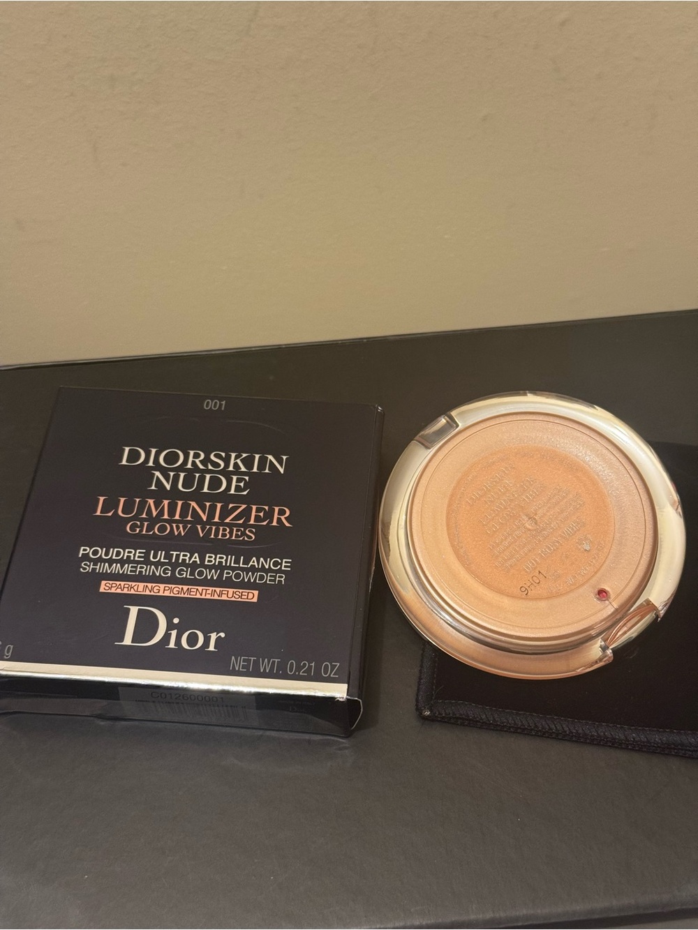 BNIB Dior Diorskin Nude Luminizer Glow Vibes 001 Rosy Vibes 2020 Limited Edition - Picture 6 of 12